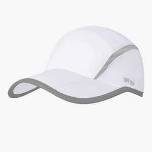 Ellewin Lightweight White Sunblocking Reflective Baseball Cap